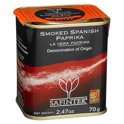 サフィンター スモークスパニッシュパプリカスイート、2.47オンス缶(4個パック) Safinter Smoked Spanish Paprika Sweet, 2.47 Ounce Tin (Pack of 4) サフィンター スモークスパニッシュパプリカスイート、2.47オンス缶(4個パック) Safinter Smoked Spanish Paprika Sweet, 2.47 Ounce Tin (Pack of 4)