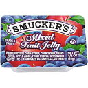 Smucker's ミックスフルーツゼリー、ポーションコントロール、0.5 オンス、200 個 Smucker's Mixed Fruit Jelly, Portion Control, 0.5 Ounces, 200 Count