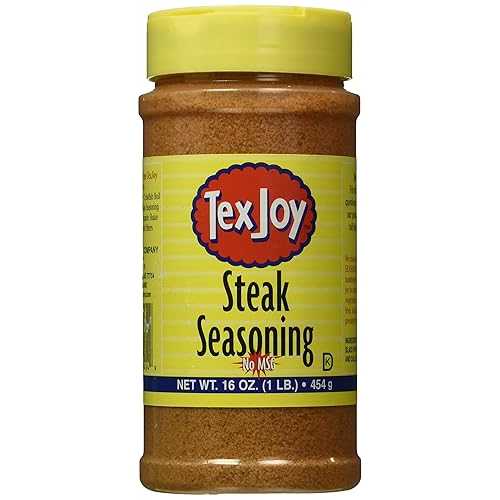 Texjoy ステーキシーズニング NO MSG- 16 オンス容器 JERVAMNI Texjoy Steak Seasoning NO MSG- 16 Oz Container