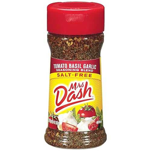 Dash Salt-Free Seasoning Blend, Tomato, Basil and Garlic, 2 Ounce (Pac...