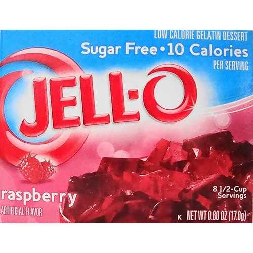 Jell-O ラズベリー シュガーフリー ゼラチン 0.60 オンス (4 パック) Jell-O Raspberry Sugar-Free Gelatin 0.60 oz (4 Pack) Jell-O ラズベリー シュガーフリー ゼラチン 0.60 オンス (4 パック) Jell-O Raspberry Sugar-Free Gelatin 0.60 oz (4 Pack)