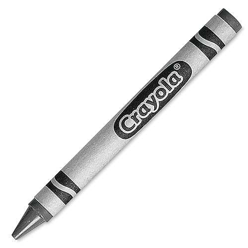 Crayola Crayons in Gray, Bulk Crayons, 12 Count (5208361052)