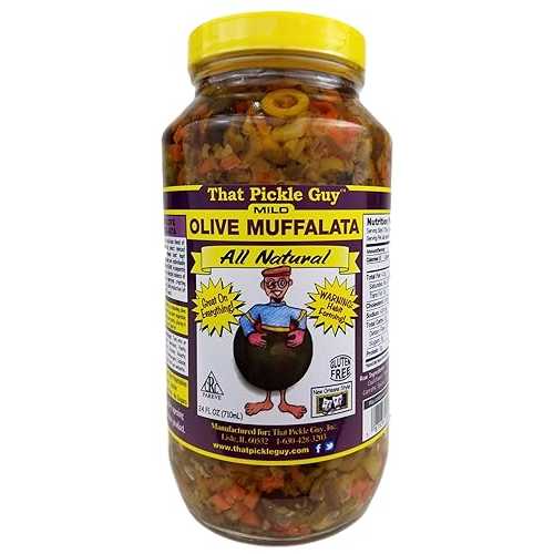 That Pickle Guy オールナチュラル マイルド ムファラータ スプレッド (24 オンス) That Pickle Guy All Natural Mild Muffalata Spread (24 oz) That Pickle Guy オールナチュラル マイルド ムファラータ スプレッド (24 オンス) That Pickle Guy All Natural Mild Muffalata Spread (24 oz)