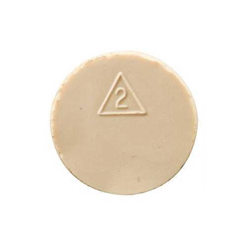 ストッパー #2 - ソリッド (50 個パック) Homebrewers Outpost Stopper #2 - Solid (Pack of 50)