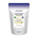 GramZero Banana Sugar Free Pudding Mix 12-Pack, Great For Nutrition Club Meal Replacement Shakes, Low Calorie Dessert, Stevia Sweetened
