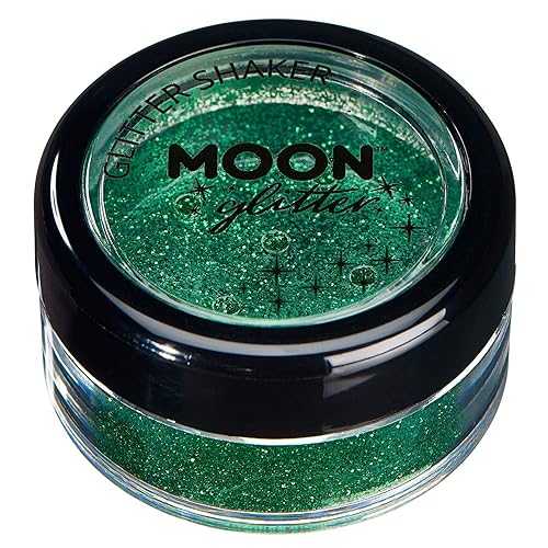 Moon Glitter Fine Glitter Shakers 100% Cosmetic Glitter for Face, Body...