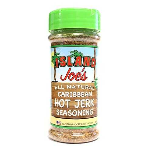 Giusto Sapore Island Joe's All Natural Caribbean Hot Jerk Seasoning - 4oz - Non GMO Giusto Sapore Island Joe's All Natural Caribbean Hot Jerk Seasoning - 4oz - Non GMO