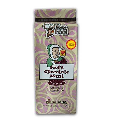 The Coffee Fool エスプレッソコーヒー、Fool's チョコレートミント、12 オンス The Coffee Fool Espre..