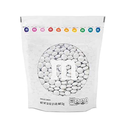 パール M&M'S ミルクチョコレートバルクキャンディ - M&M'S パールキャンディの再密封可能なバルクバッ..