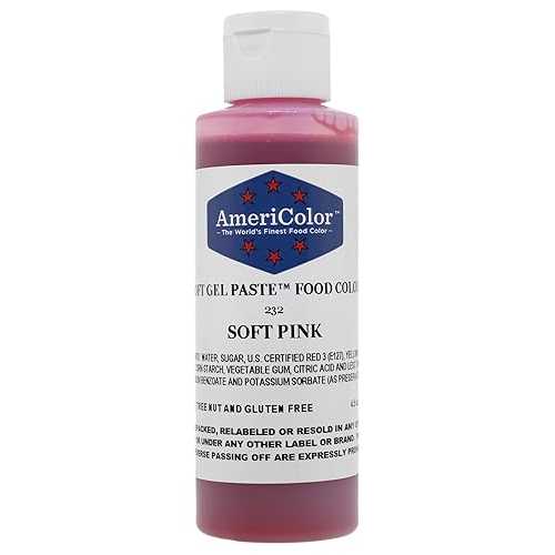 Americolor ソフトジェルペースト、4.5オンス、ソフトピンク Americolor Soft Gel Paste, 4.5-Ounce, Soft pink Americolor ソフトジェルペースト、4.5オンス、ソフトピンク Americolor Soft Gel Paste, 4.5-Ounce, Soft pink