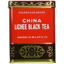 中国ライチ紅茶 1/2ポンド Golden Sail Brand China Lichee Black Tea 1/2 lbs