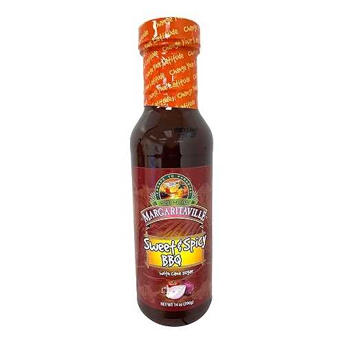 マルガリータヴィル カリビアン BBQ ソース、甘くてスパイシー、17.5 オンス (6 個パック) Margaritavi..