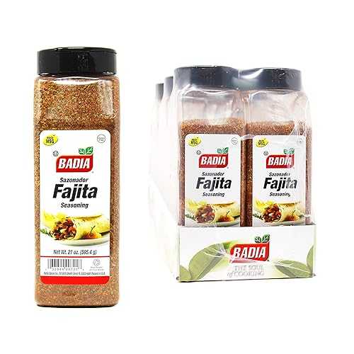 Badia Fajita シーズニング、21 オンス (6 個パック) Badia Fajita Seasoning, 21 Ounce (Pack of 6)