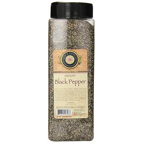 Spice Appeal Black Pepper Ground, 16 Ounce