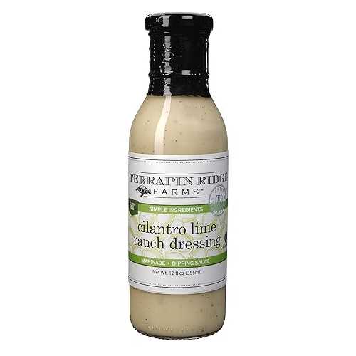 Terrapin Ridge Farms Gourmet Cilantro Lime Ranch Salad Dressing - One 12 Fl Oz Bottle Terrapin Ridge Farms Gourmet Cilantro Lime Ranch Salad Dressing - One 12 Fl Oz Bottle