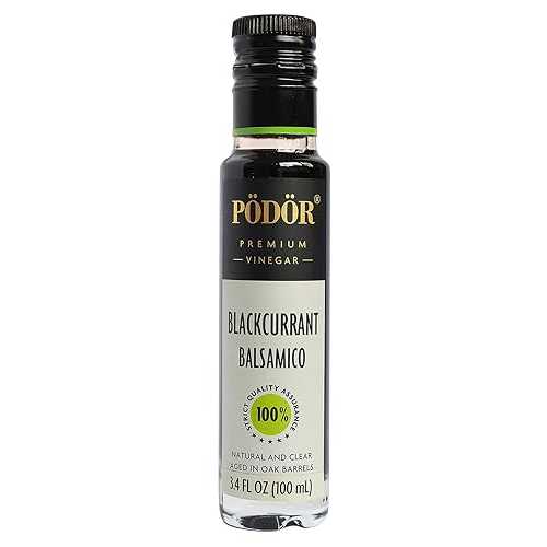 PÖDÖR P D R Premium Blackcurrant Balsamico - 3.4 fl. Oz. - 1...