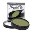 Mehron Makeup Paradise Makeup AQ Pro Size Stage & Screen, Face & Body ting, Special FX, Beauty, Cosplay, and Halloween Water Activated Face t & Body t 1.4 oz (40 g) (Olive)