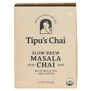 Tipu's Authentic Indian Chai Organic Decaf Slow Brew Masala Chai