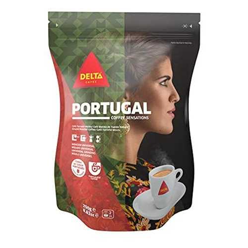 デルタ グラウンド ロースト コーヒー ポルトガル エスプレッソ マシンまたはバッグ用 250g Delta Cafés Delta Ground Roasted Coffee PORTUGAL for Espresso Machine or Bag 250g