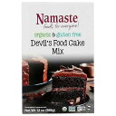 Namaste Foods Organic Gluten Free Devil's Food Cake, 13 Ounces Allergen Free