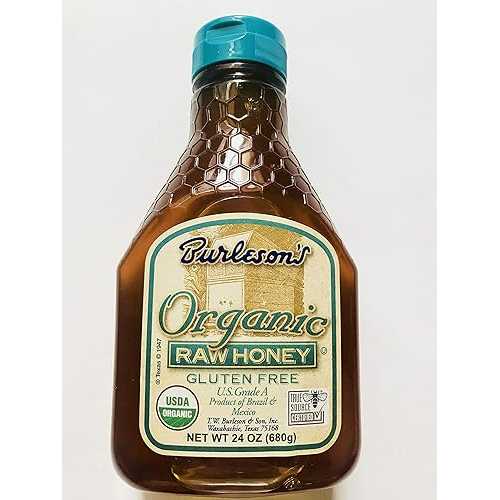 Burleson's Organic Raw Honey, 24 oz, 1 pk Burleson's Organic Raw Honey, 24 oz, 1 pk