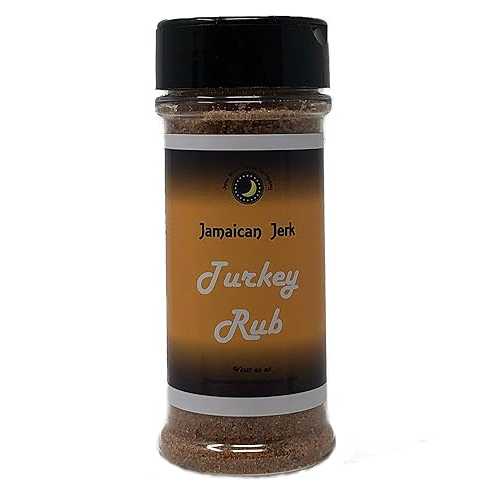 June Moon Spice Company Premium Jerk TURKEY Rub Large Shaker Calorie Free Fat Free Saturated Fat..