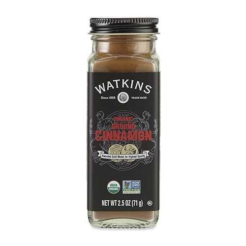 Watkins Gourmet Organic Spice Jar, Ground Cinnamon, 2.5 Ounce