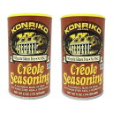 Konriko - Creole Seasoning 6 oz (Pack of 2) - Wheat Free - Gluten Free - No MSG
