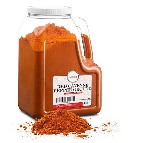 Sweeler Bulk Red Ground Cayenne Pepper 5LB - Extreme High Heat In Large Jug for Kitchen or Wildlife Deterrent Sweeler Bulk Red Ground Cayenne Pepper 5LB - Extreme High Heat In Large Jug for Kitchen or Wildlife Deterrent