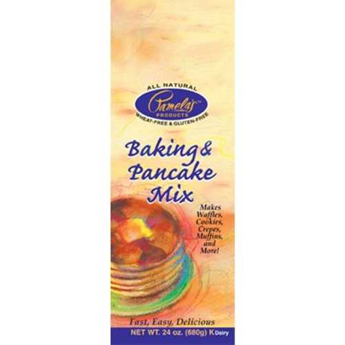 Pamela's Products グルテンフリー パンケーキ & ベーキング ミックス グルテンフリー (6x24 オンス) Pamela's Products Gluten Free Pancake & Baking Mix Gluten Free (6x24 OZ)