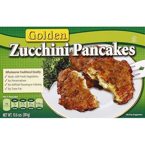 GOLDEN Pancake, Zucchini, 10.6 Ounce (Pack of 12)
