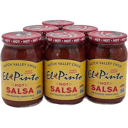 エル ピント ホット サルサ、16 オンス (6 個パック) El Pinto Hot Salsa, 16 Ounce (Pack of 6) エル ピント ホット サルサ、16 オンス (6 個パック) El Pinto Hot Salsa, 16 Ounce (Pack of 6)