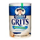 クエーカー クイック グリッツ、5 分レシピ、24 オンス (3 個パック) Quaker Quick Grits, 5 Minute Recipe, 24 Ounce (Pack Of 3)