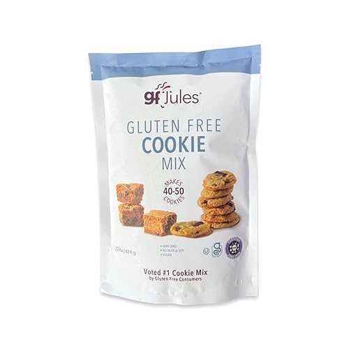 gfJules Certified Gluten Free Cookie Baking Mix No Grit, Non-GMO, Vega...