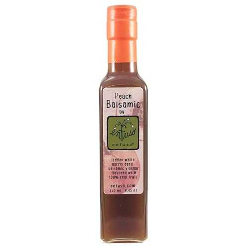 enfuso Barrel Aged White Balsamic Vinegar (Peach, 250ml)