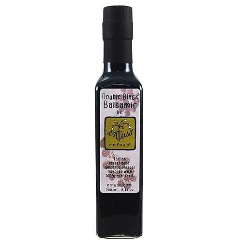enfuso Barrel Aged Balsamic Vinegar (Double Black, 250ml)
