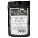 エルムウッドインファインティー、アールグレイラベンダー紅茶、25個のピラミッドサシェットティーバッグ Elmwood Inn Fine Teas, Earl Grey Lavender Black Tea, 25 Pyramid Sachet Tea Bags