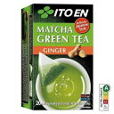 伊藤園 抹茶ティーバッグ ジンジャー 30g ITO EN Itoen Matcha Green Tea Bag Ginger, 30g