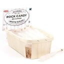 Extra Large Rock Candy Sticks: 18 White Rock Candy Sticks - Original - Individually Wrapped for Party Favors, Candy Buffet, Showers, Receptions, Old Fashioned Espeez Bulk Candy on a Stick|詳細画像