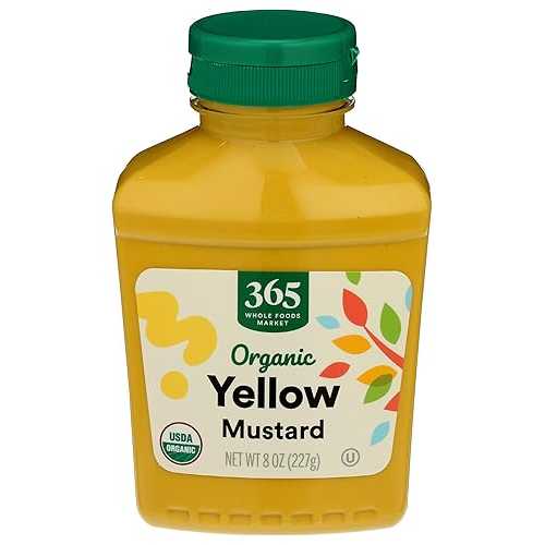 365 by Whole Foods Market, Organic Yellow Mustard, 8 Ounce