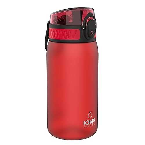 Ion8 Pod Leak Proof BPA Free Kids Water Bottle, 350ml (12 oz), Frosted...
