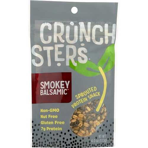 Crunchsters Snack, 4oz., Smokey Balsamic, 1-Pack Crunchsters Snack, 4oz., Smokey Balsamic, 1-Pack