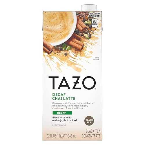 TAZO Decaf Chai Tea Latte, 32 FZ