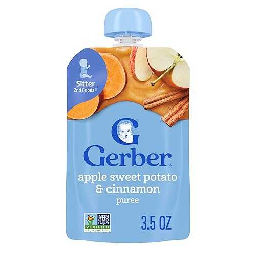 Gerber Baby Food Apple Sweet Potato, 3.5 Oz Pouch Gerber Baby Food Apple Sweet Potato, 3.5 Oz Pouch