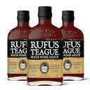 Rufus Teague - Whiskey Maple BBQ Sauce - Premium Barbecue Sauce - 15.25 oz. Bottles - 3 Pack