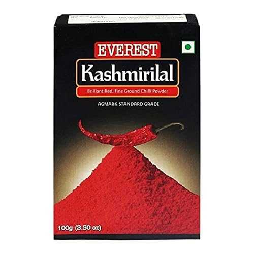 ٥쥹 ߡ  100g/3.50 oz (2 ĥѥå) Everest Kashmiri Lal 100g/3.50 oz...