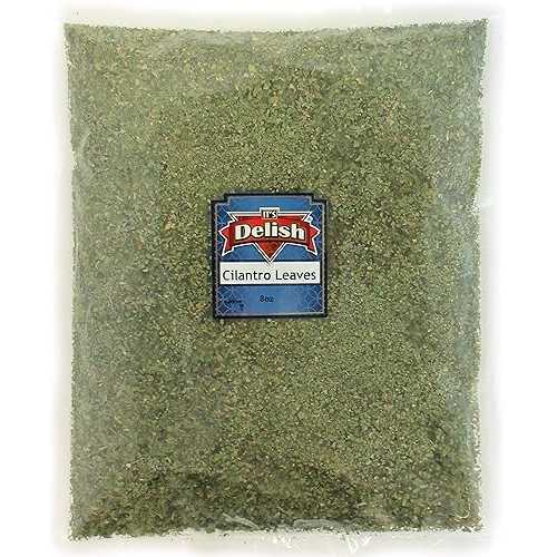 楽天GlomarketIts Delish の乾燥コリアンダー オールナチュラル、8 オンス バッグ It's Delish Dried Cilantro All Natural by Its Delish, 8 Oz Bag