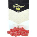 SweetGourmet Valentine Sour Cherry Hearts Bulk Jelly Candy 1 Pound
