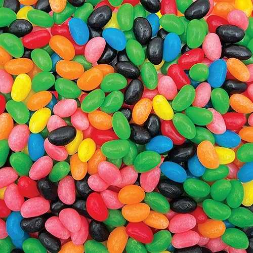 CRAZYOUTLET Jelly Beans - 5 Pound Bulk Pack - Fruit and Licorice Flavo...