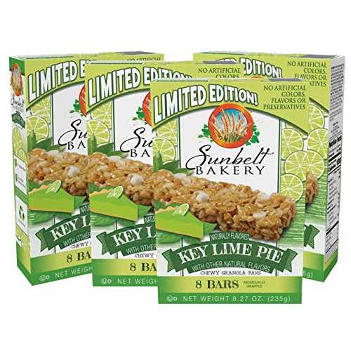 Sunbelt Bakery Key Pie Chewy Granola Bars 32 Lime, 4 Count